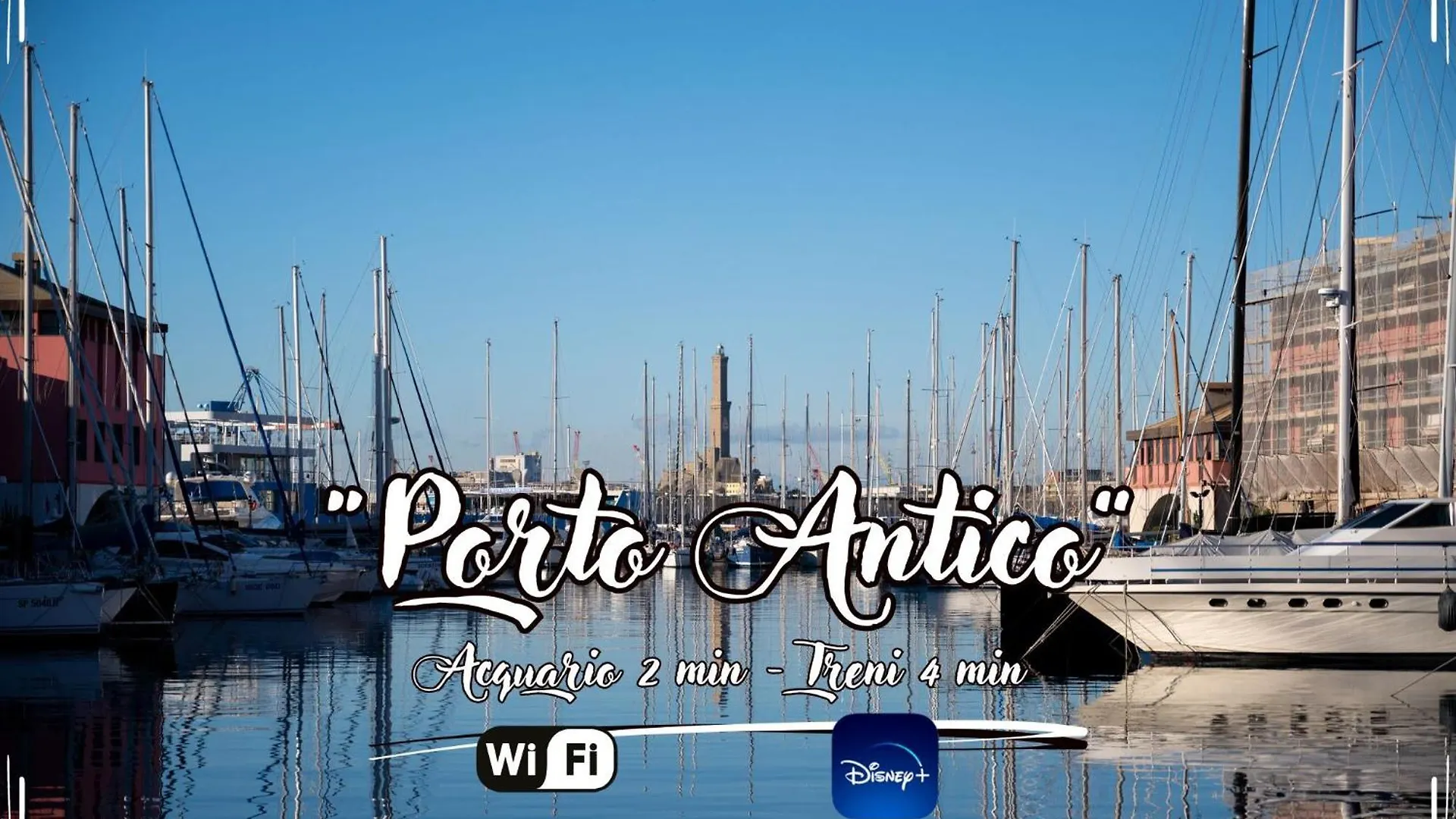 Porto Antico - Aquarium 2Min - Ac - Smart Tv location